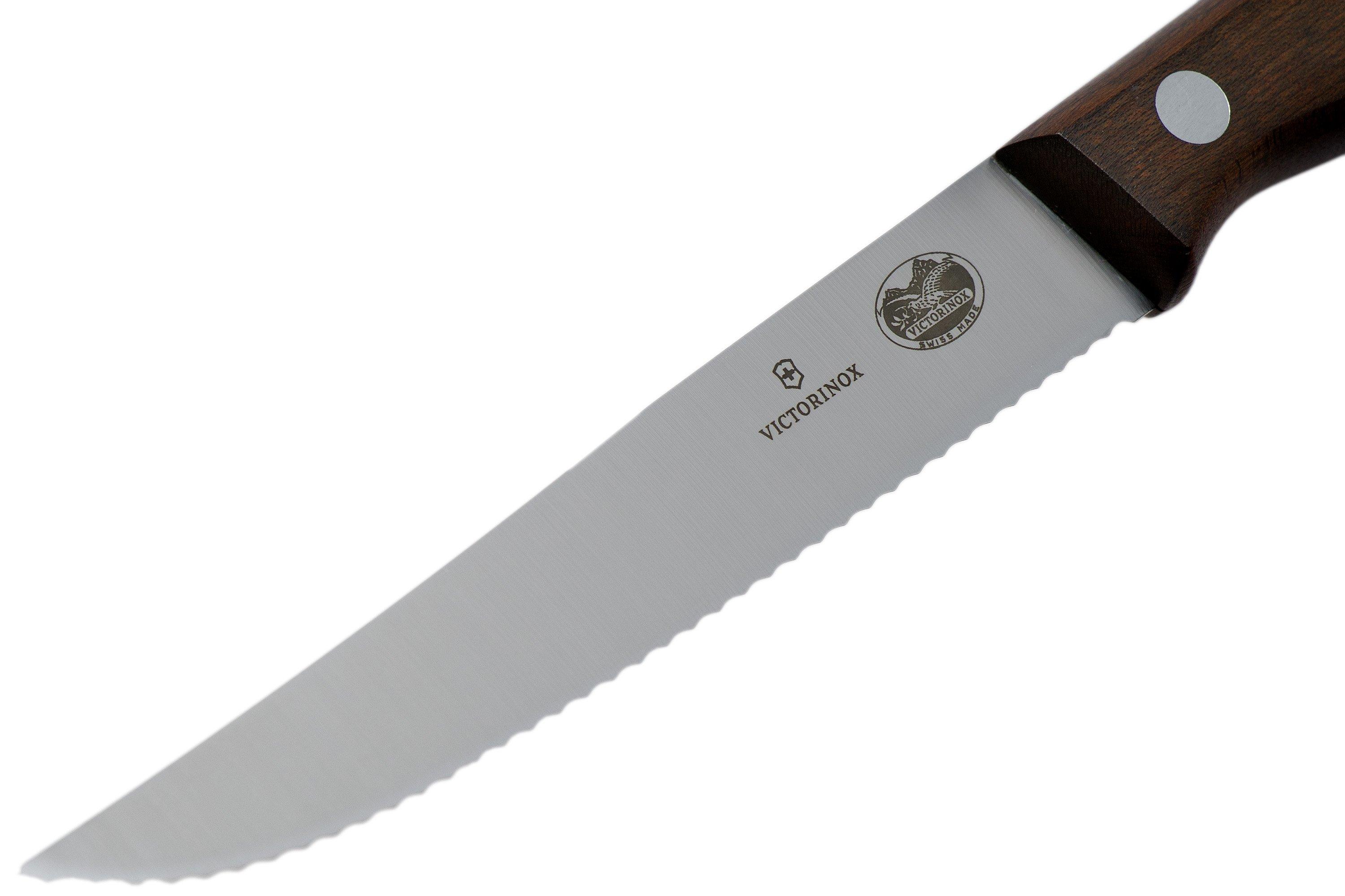 VICTORINOX Coltello da bistecca, 2 pezzi Wood