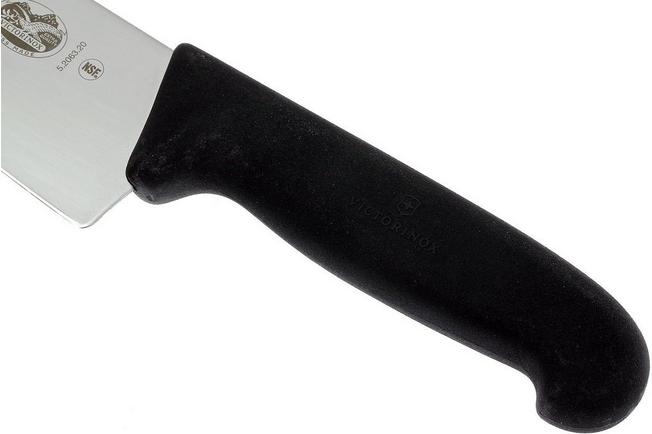 Cuchillo de chef Victorinox, cuchillo pequeño de 5 pulgadas con mango de  Fibrox, cuchillo de chef, Negro