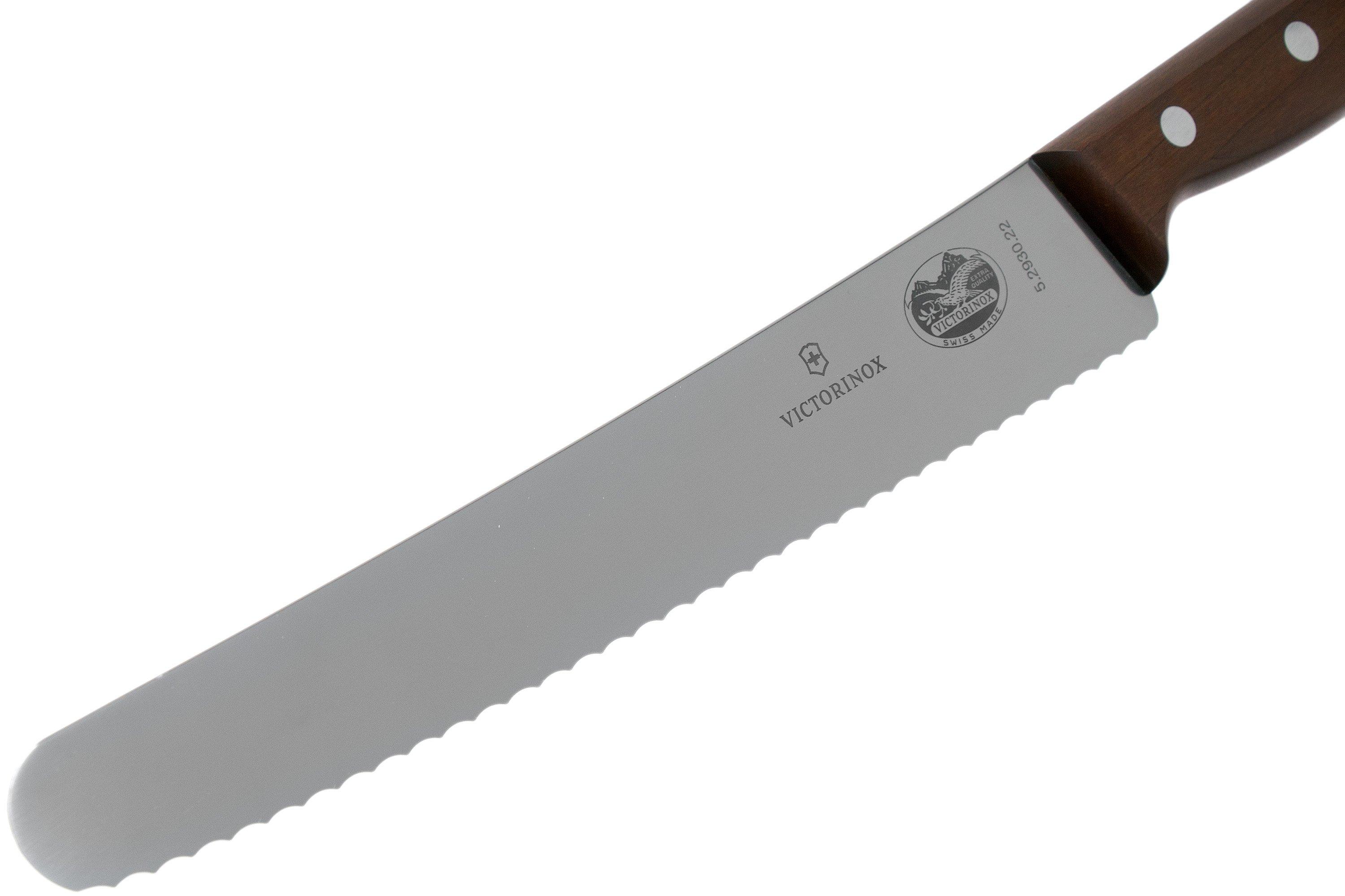 Victorinox Wood 5.2930.22G bread knife/pastry knife 22 cm, maple