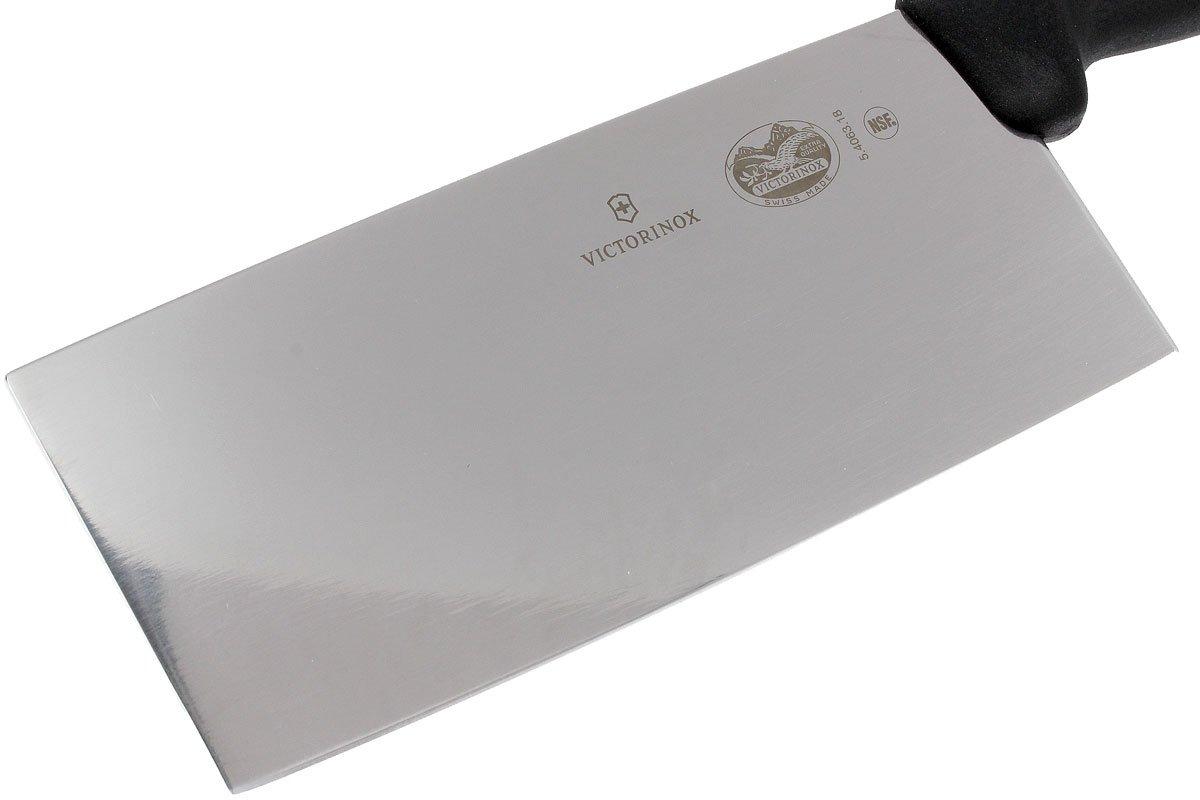  Victorinox 7 Chinese Classic Chefs Knife Stainless Steel  Cleaver Butcher Knife Fibrox Handle Swiss Made: Chefs Knives: Home & Kitchen