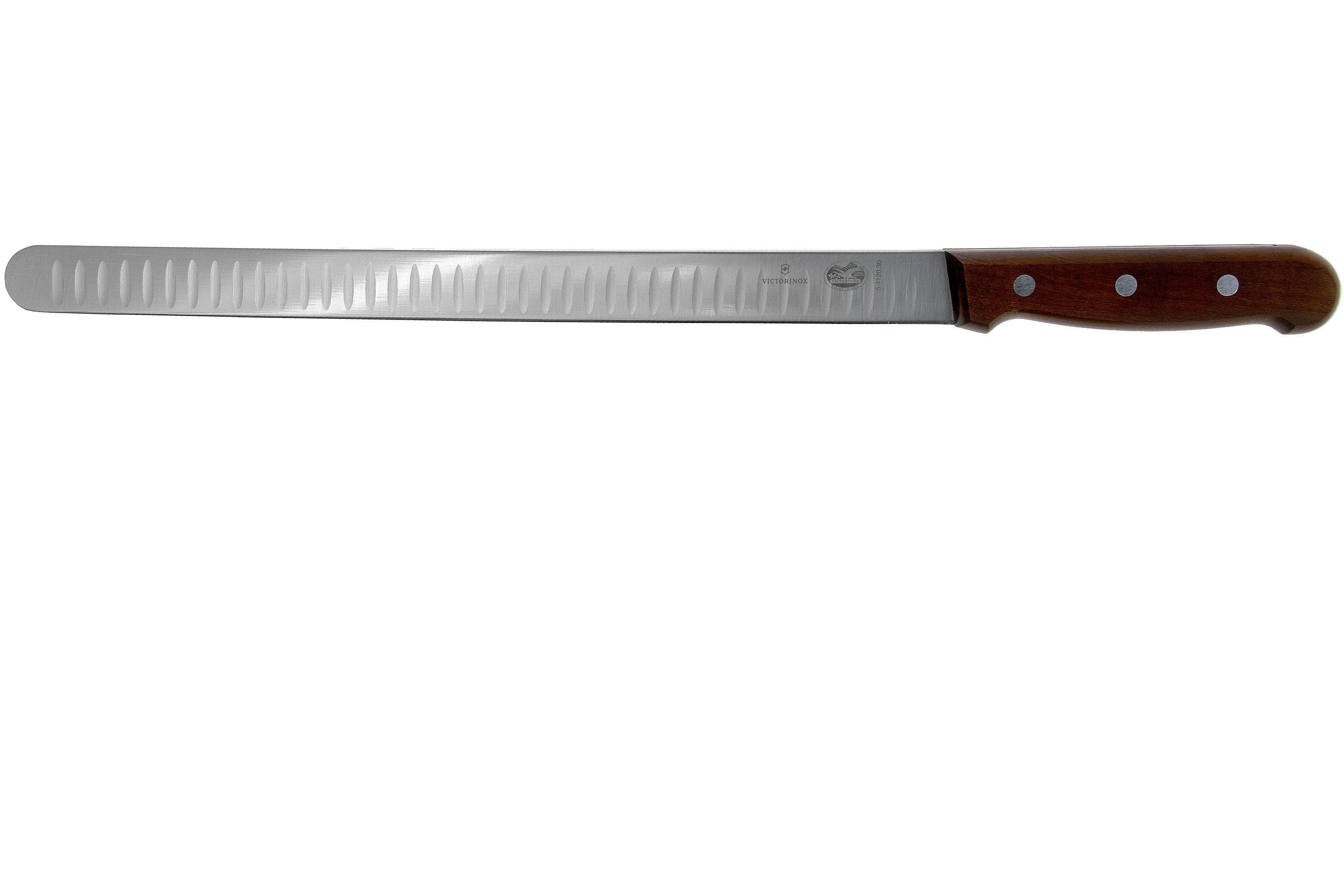 Panettiere Messer Coltello Per Torta E Salmone 30 Cm – Lama Semiflessibile In Acciaio