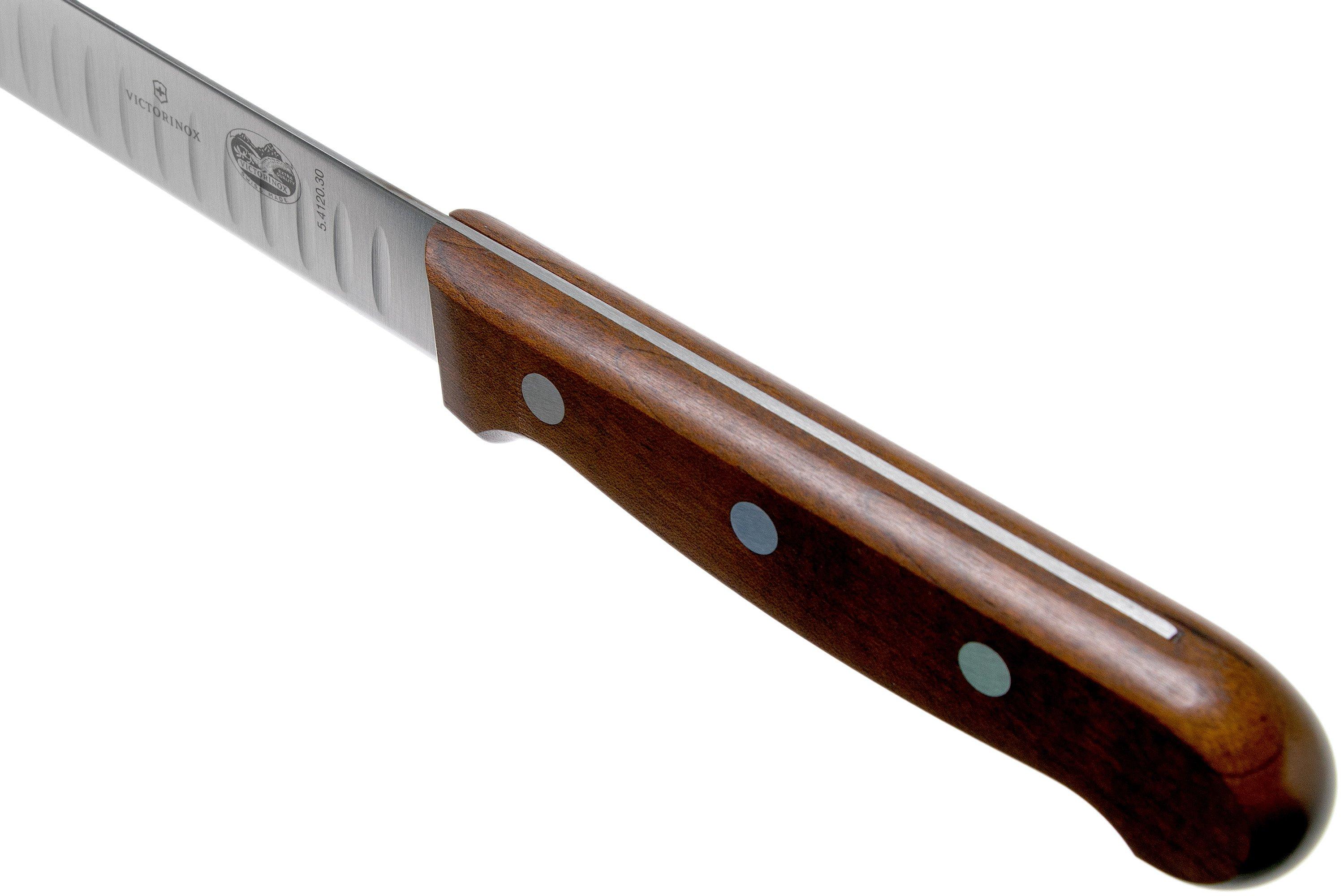 Victorinox Wood 5.4120.30 Lachsmesser mit Kullen 30 cm, Ahornholz |  Günstiger shoppen bei