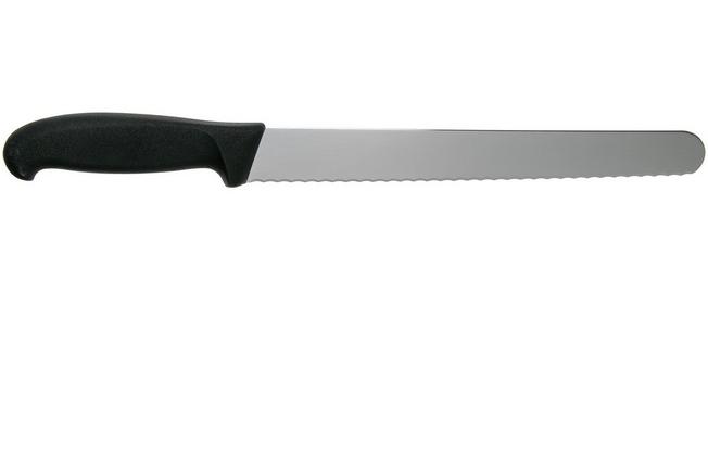 Victorinox Fibrox Serrated Chef Knife, 6 inch, Various Colors, Black