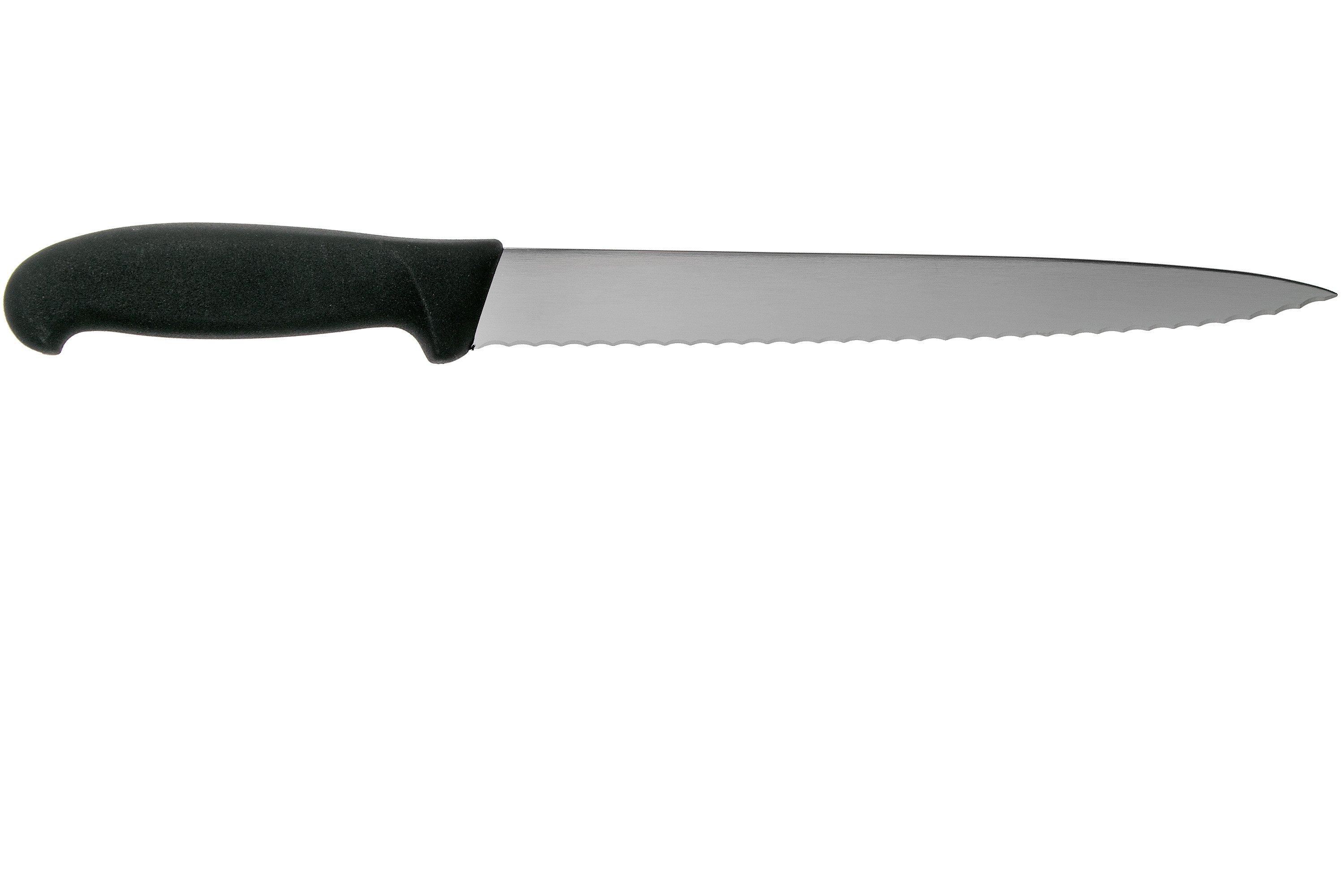 Victorinox Fibrox serrated carving knife, 25 cm