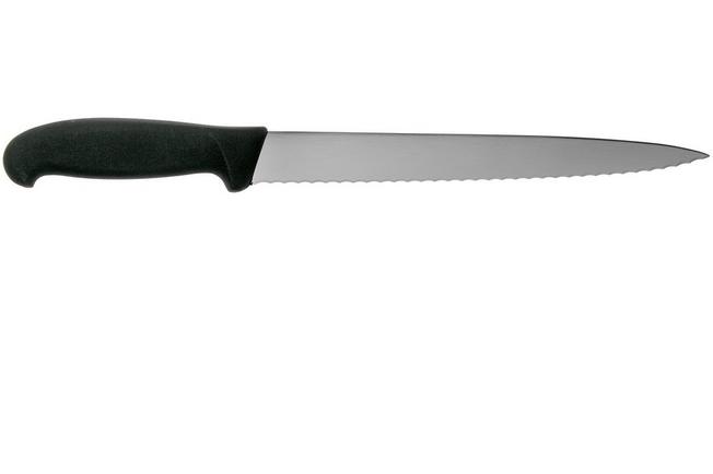 Victorinox Fibrox serrated carving knife, 25 cm