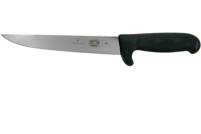 Victorinox Fibrox Safety Nose couteau à trancher la viande 18 cm,  5-5503-18L