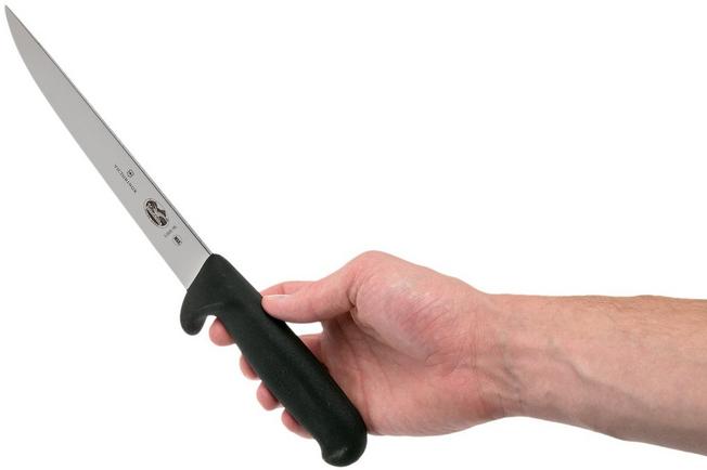 Victorinox Fibrox Safety Nose couteau à trancher la viande 18 cm,  5-5503-18L