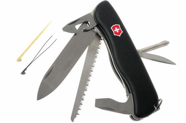 Victorinox Spartan, Swiss pocket knife, black  Advantageously shopping at