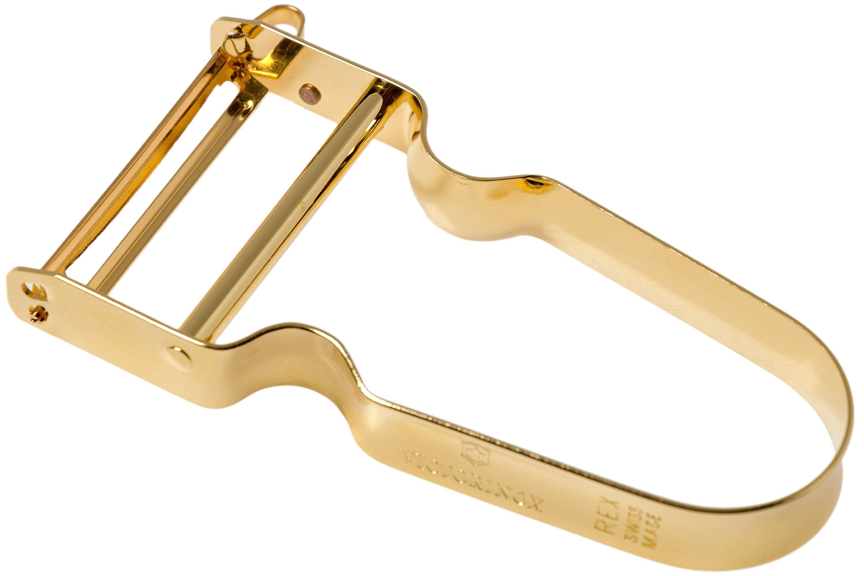 Victorinox REX Peeler Gold Plated in gold - 6.0900.88