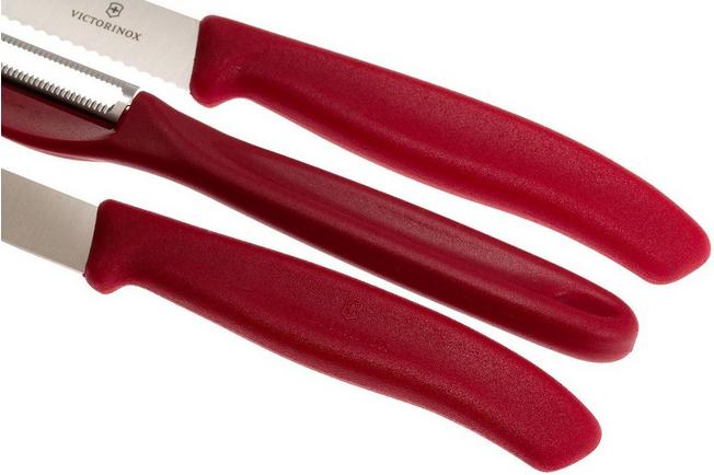 Victorinox Paring Knife Set with Peeler - 3 piece