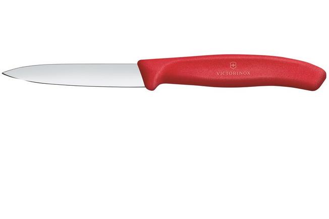 Image for Victorinox SwissClassic vegetable knives and peeler Chili Red, set of 3, 6.7111.33C1