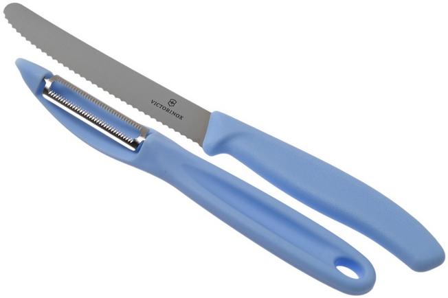 Bild für Victorinox SwissClassic 6.7116.21L22 Gemüsemesser, blau, 2er-Set