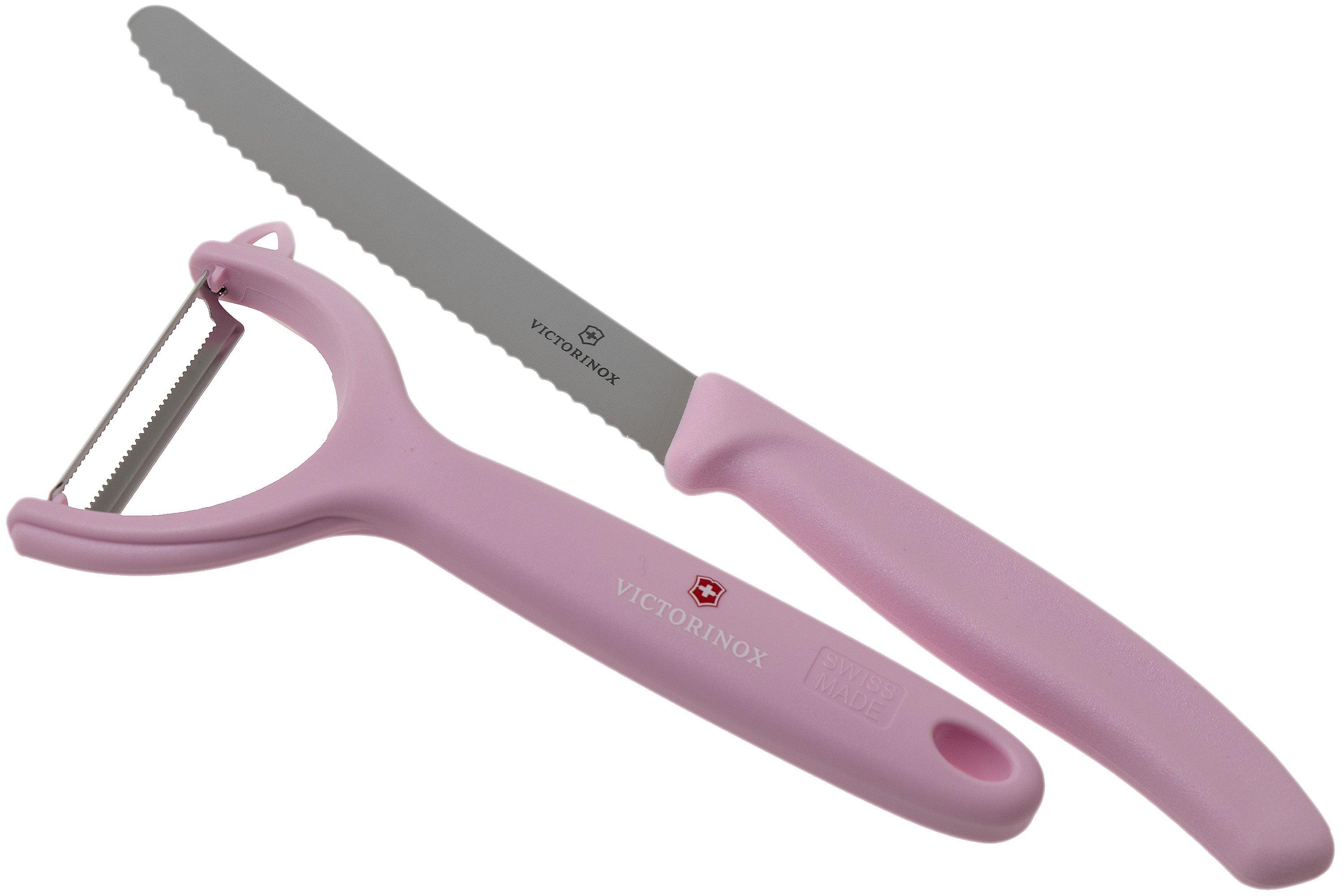 Tomato peeler, pink, Victorinox