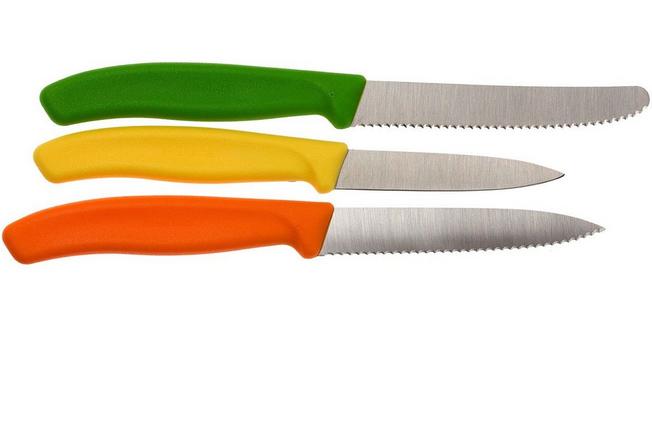 Knife with ceramic blade vegetable decorations black Victorinox Kitchen  Knives Products