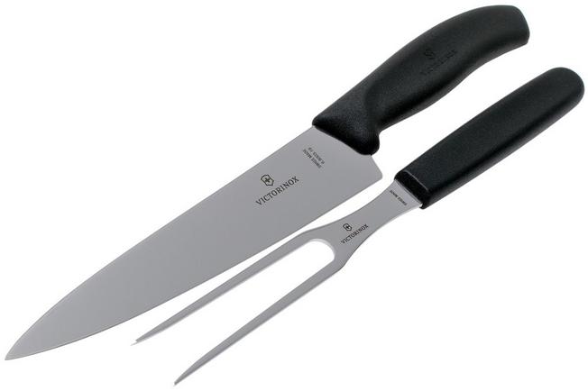 Victorinox SwissClassic 6.7133.5G 5-piece kitchen knife set, black