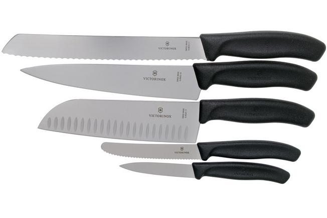 Set de 2 cuchillos Victorinox negro