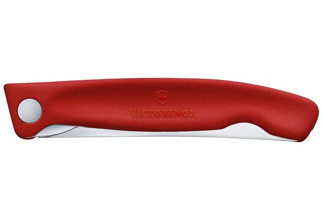 Image for Victorinox SwissClassic Cutting Board Picnic Knife Set 6.7191.FC1 Chili Red, 2-piece