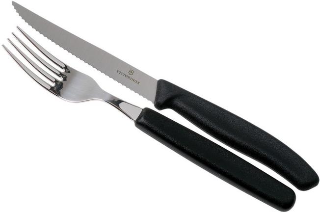 Victorinox Paring Knife Serrated Edge Black, Cutlery