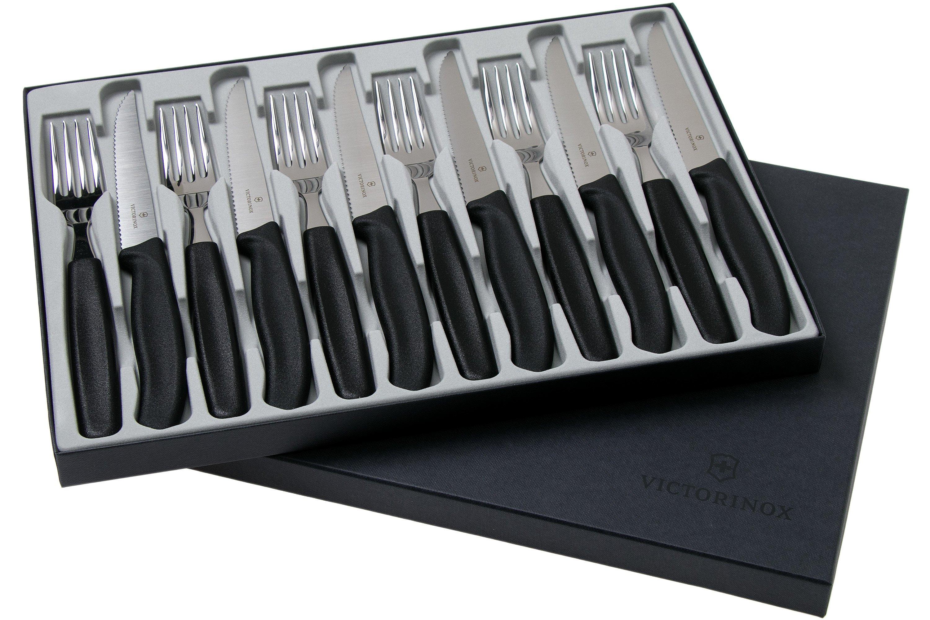 Victorinox SwissClassic 6.7233.12 12 piece cutlery set black