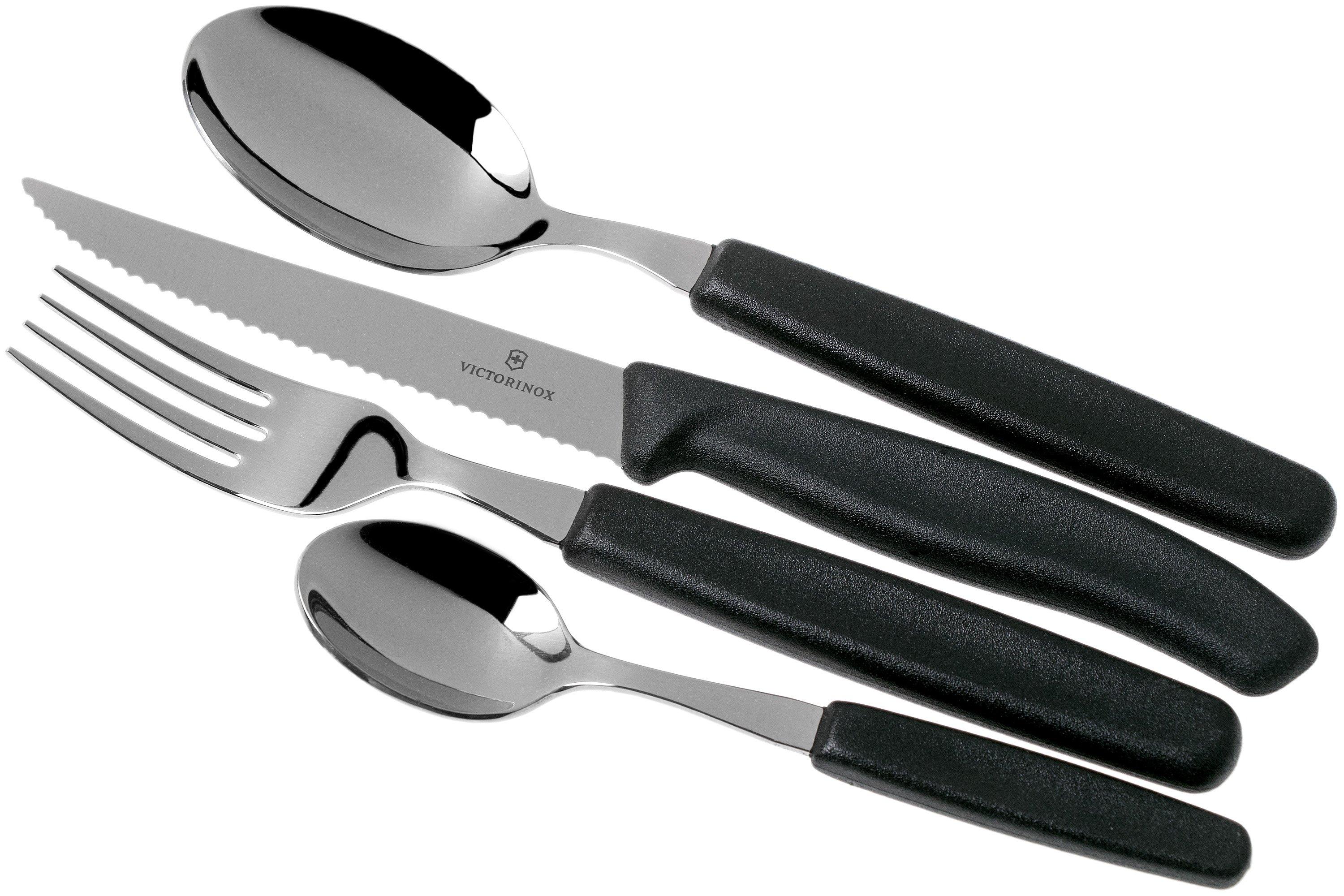 Set 6 Cuchillos Victorinox Negro 11cm 6.7233.6 Para Carne – CASA Y