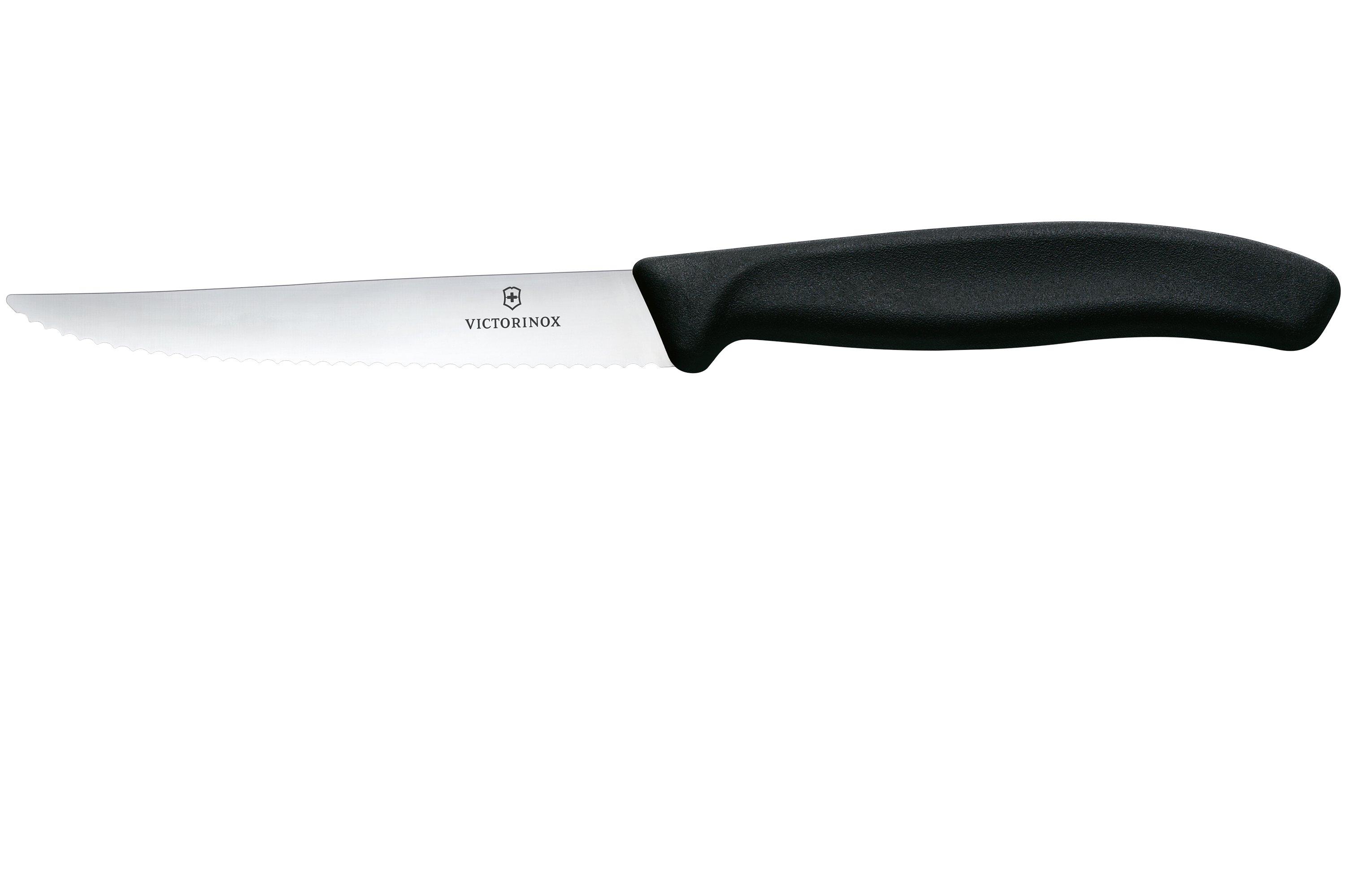 Victorinox Swiss Classic Lot De 6 Couteaux Petit-Déjeuner & Steak – Lames Dentées 11 Cm, Lavande & Bleu Ciel