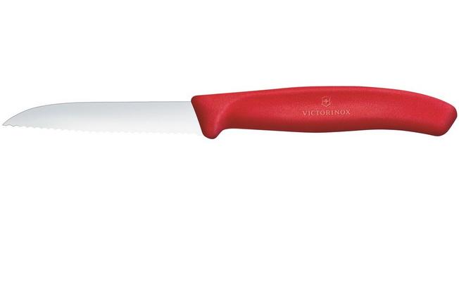 Image pour Victorinox Swiss Classic 6.7431.C1 Wavy, Red, couteau à légumes