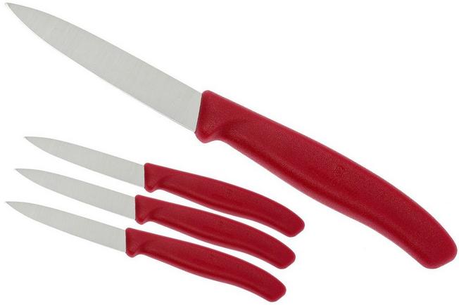 Victorinox Swiss Classic 3-piece cutlery set orange with foldable knife,  6.7192.F9