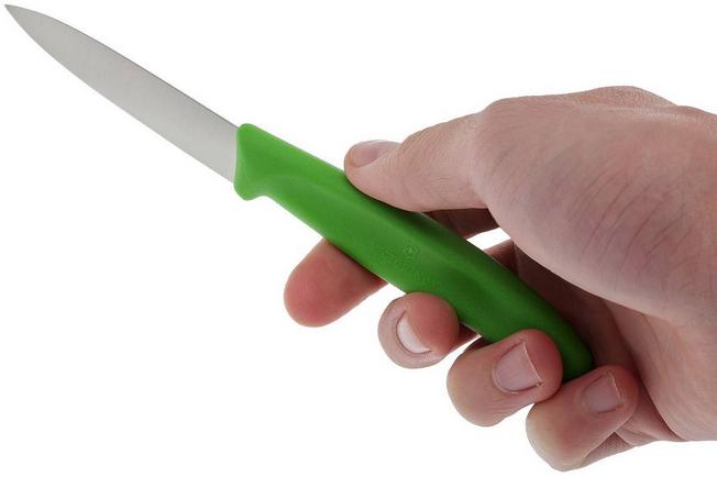 Image for Victorinox Swissclassic vegetable knives green, set of 4, 6.7606.L114-4