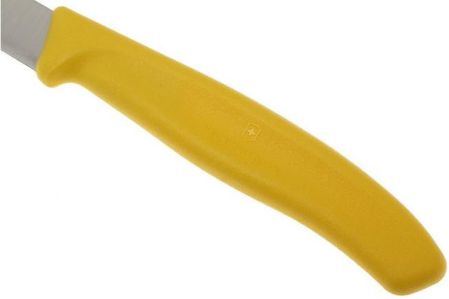Image for Victorinox Swissclassic vegetable knives yellow, set of 4, 6.7606.L118-4