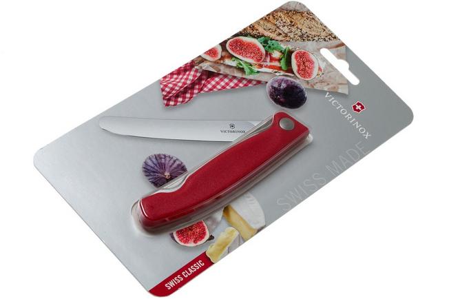 Victorinox SwissClassic coltello da verdure pieghevole rosso, 6.7801.FB