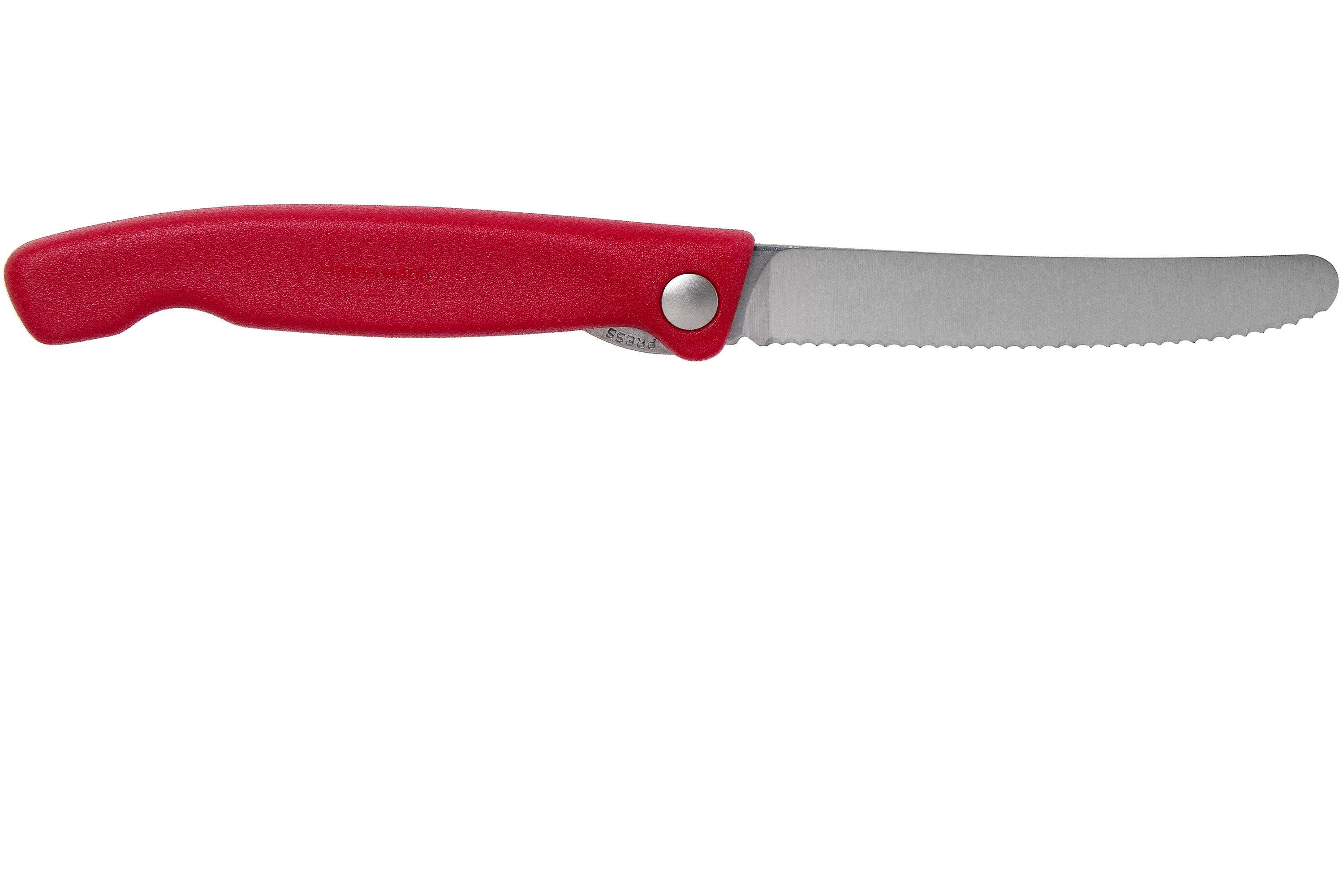 Victorinox Coltello per verdure pieghevole Swiss Classic in rosso -  6.7831.FB