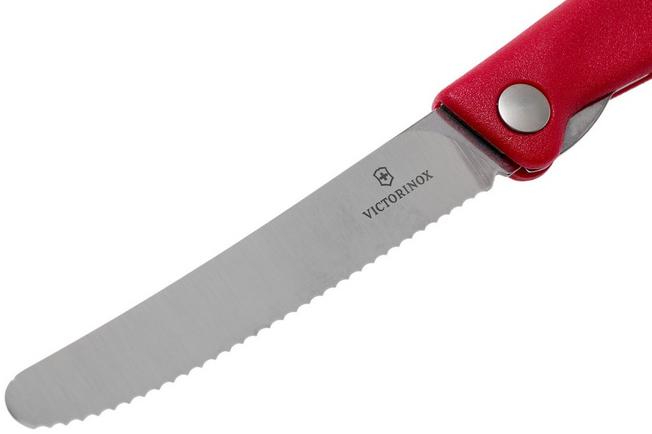 Victorinox Swiss Classic Foldable Paring Knife - Red