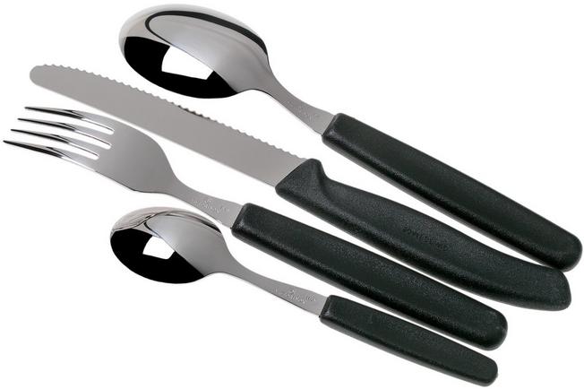 Victorinox 6.7833.6US1 sadf Swiss Classic - Juego de cuchillos para carne  de 6 piezas, cuchillas dentadas de 4-1/2 pulgadas con punta redonda, 4