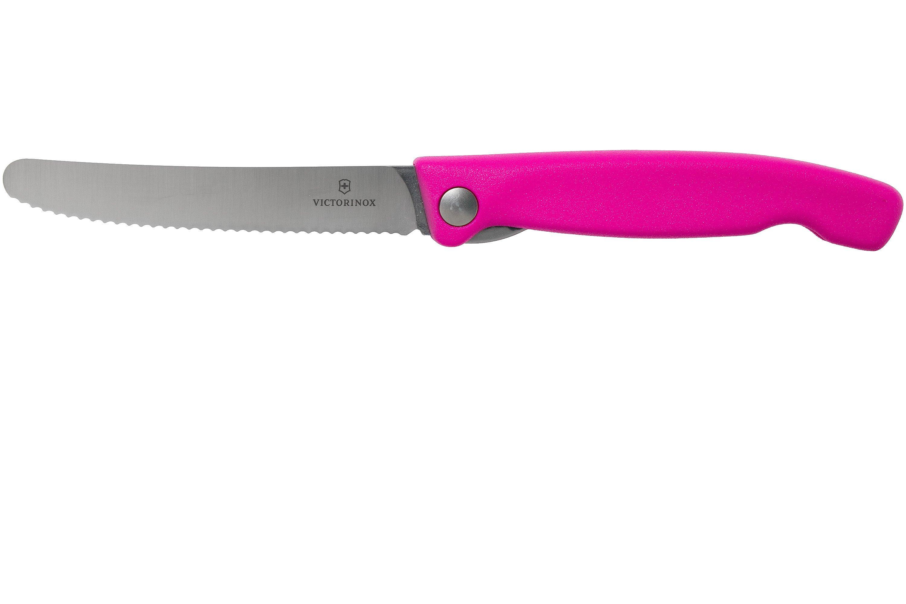 Victorinox SwissClassic coltello da verdure pieghevole rosa, 6.7836.F5B