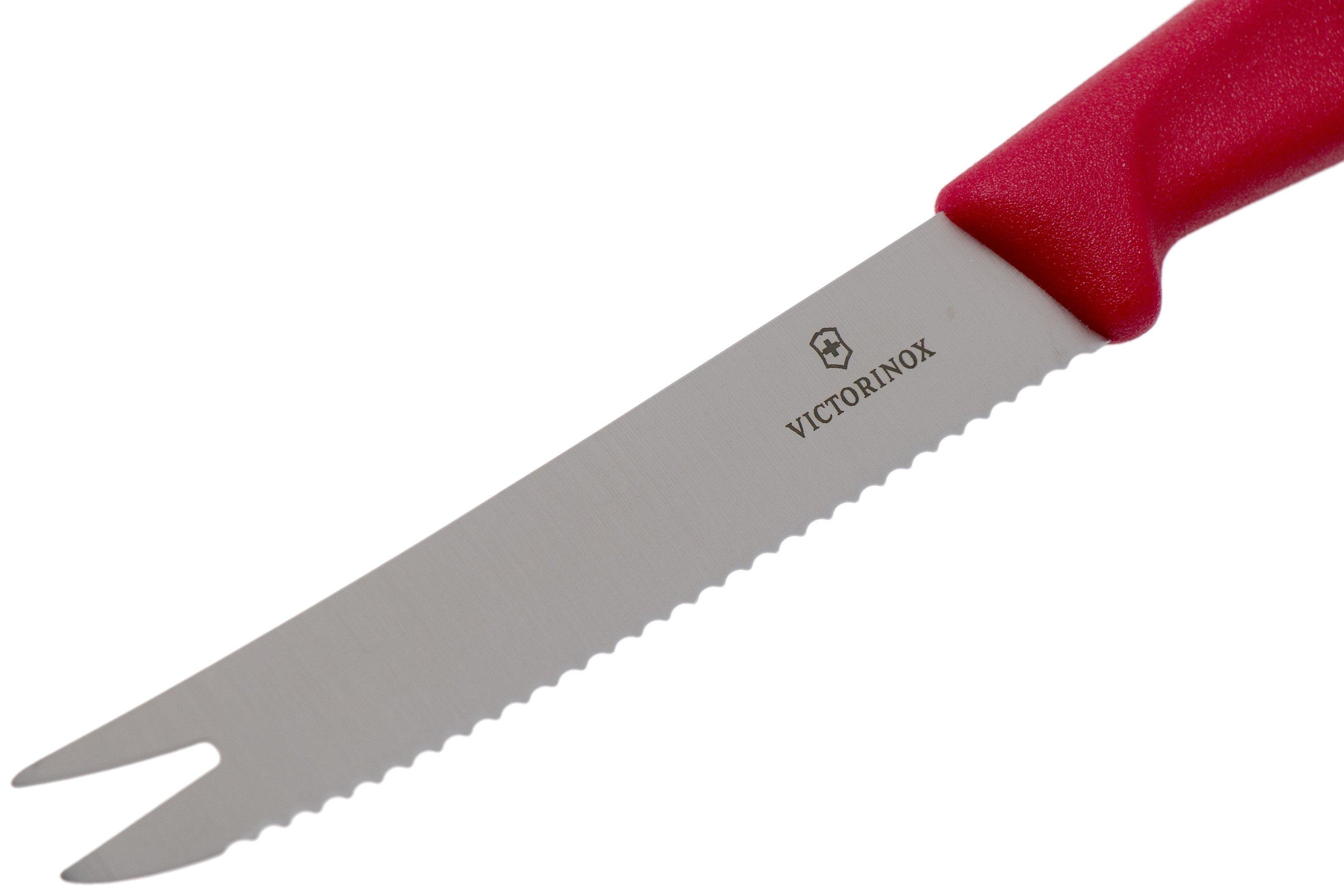 Victorinox SwissClassic cheese- and sausage knife, red