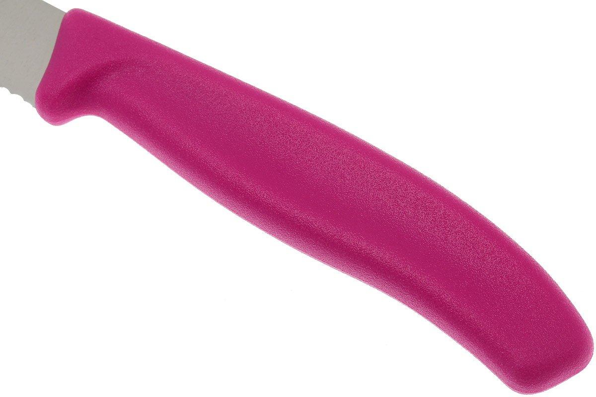 Victorinox Swissclassic pizza/steak knife pink, set of 2, 6.7936