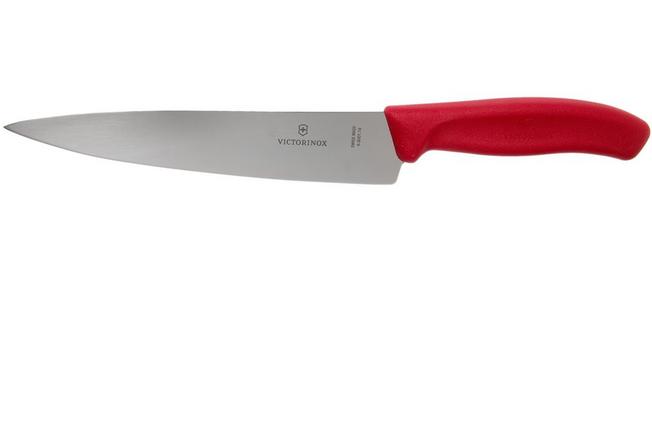 Image pour Victorinox Swiss Classic Couteau à viande, 19 cm, rouge