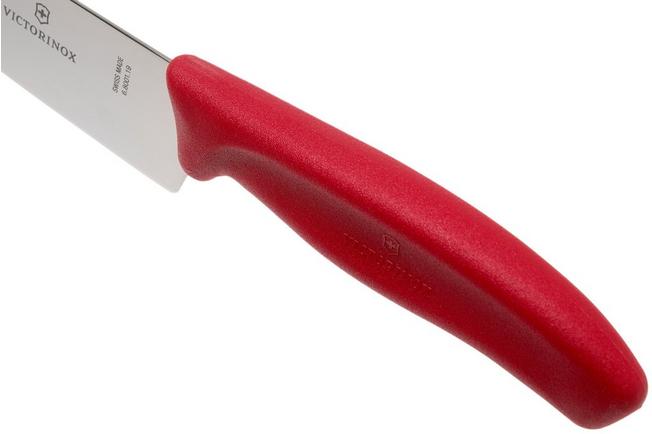 Image pour Victorinox Swiss Classic Couteau à viande, 19 cm, rouge