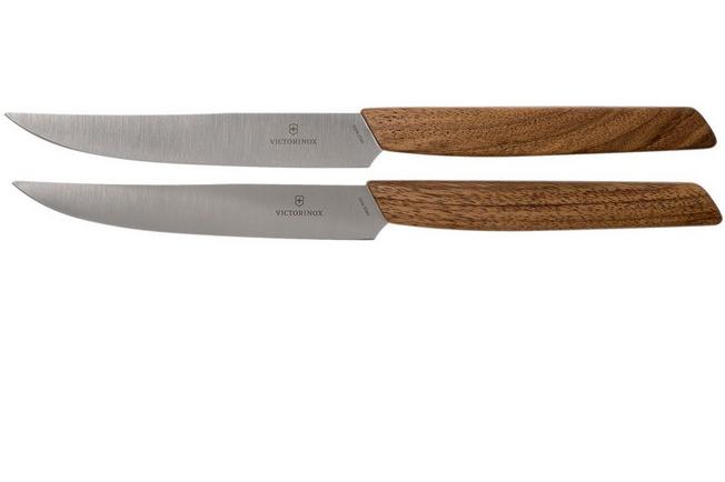 Victorinox Swiss Modern coltelli da bistecca 12 cm, set di due