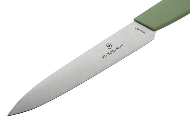 Cuchillo de chef SWISS MODERN, 20 cm, negro, Victorinox 