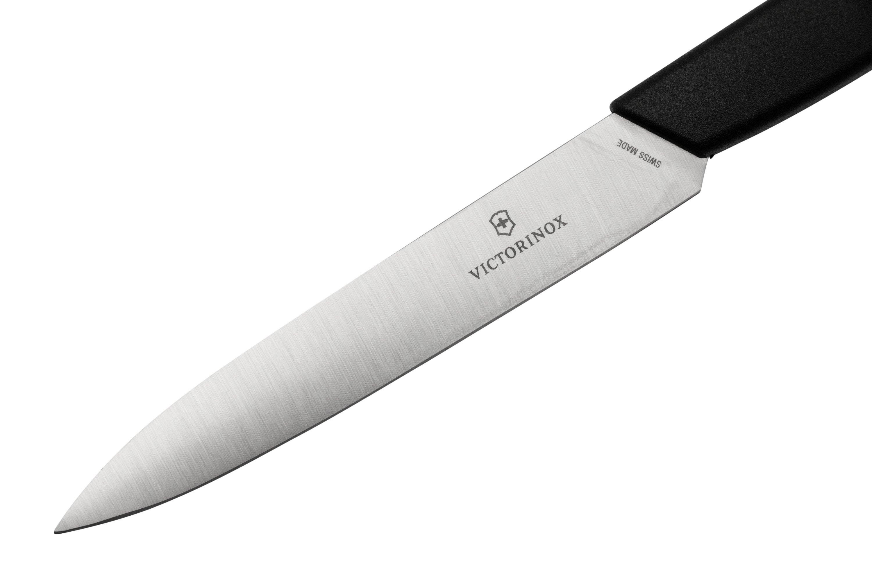 Victorinox Swiss Modern 6.9003.10 couteau à légumes 10 cm, noir