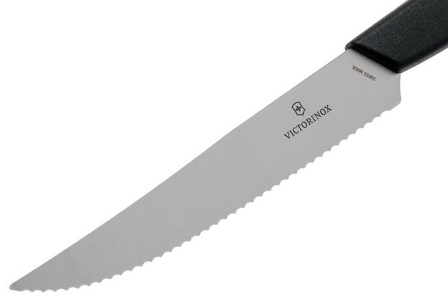 Victorinox Swiss Modern 6.9003.12W steak knife 12 cm, black