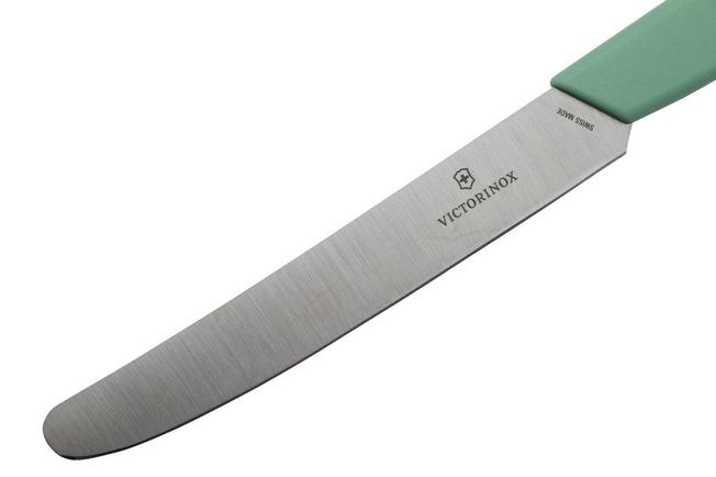 VICTORINOX COLTELLO TAVOLA LISCIO MANICO NERO