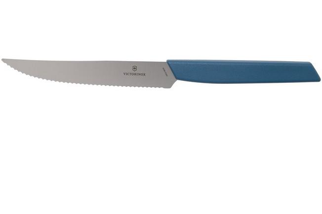 Victorinox Swiss Modern 6.9006.12W2 coltello da bistecca 12 cm, blu