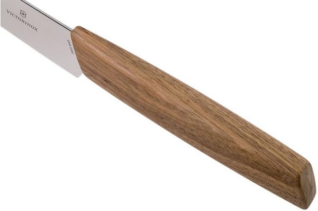 Victorinox Cuchillo para chef Swiss Modern en Madera de nogal