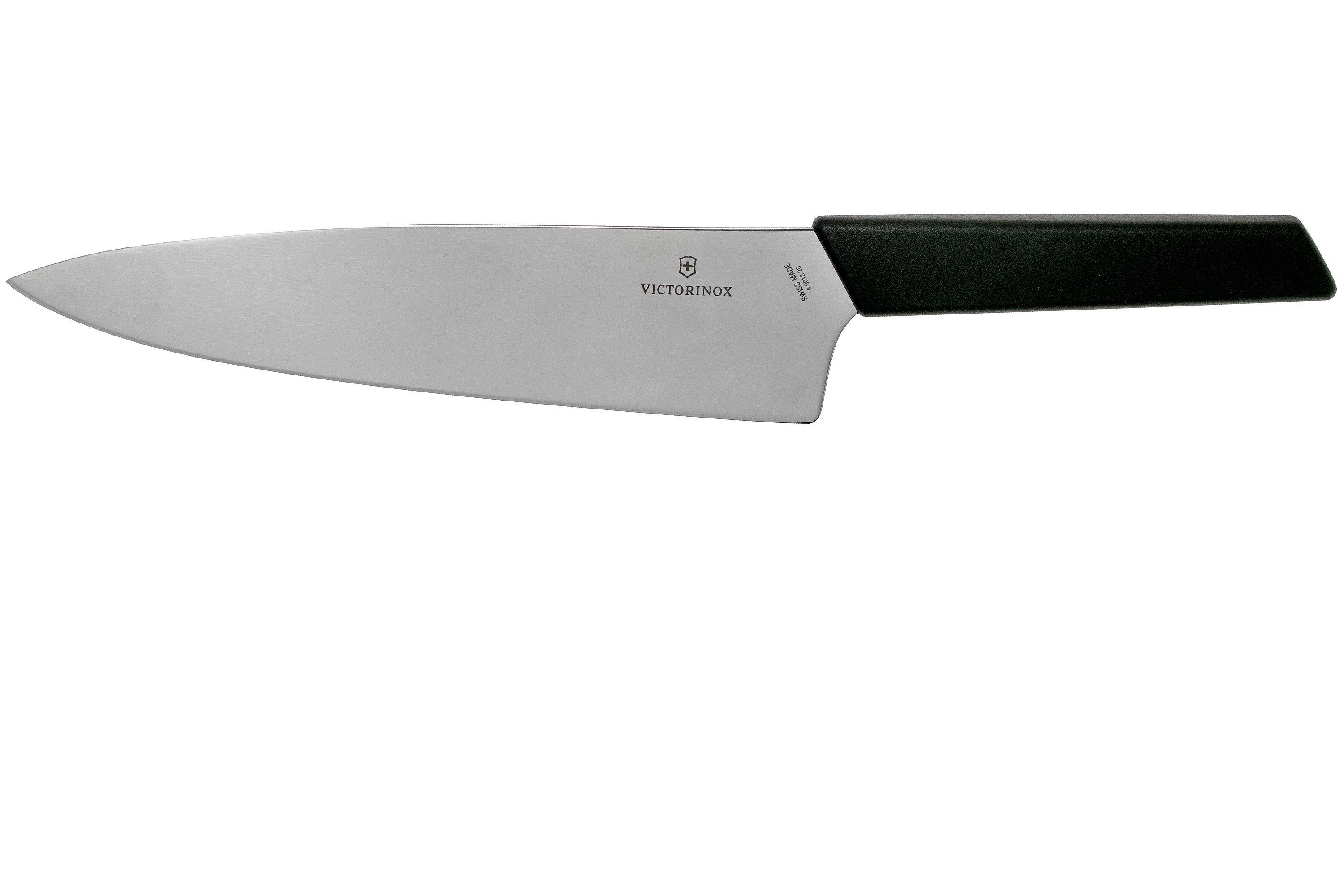 Victorinox Cuchillo para chef Swiss Modern en negro - 6.9013.22B