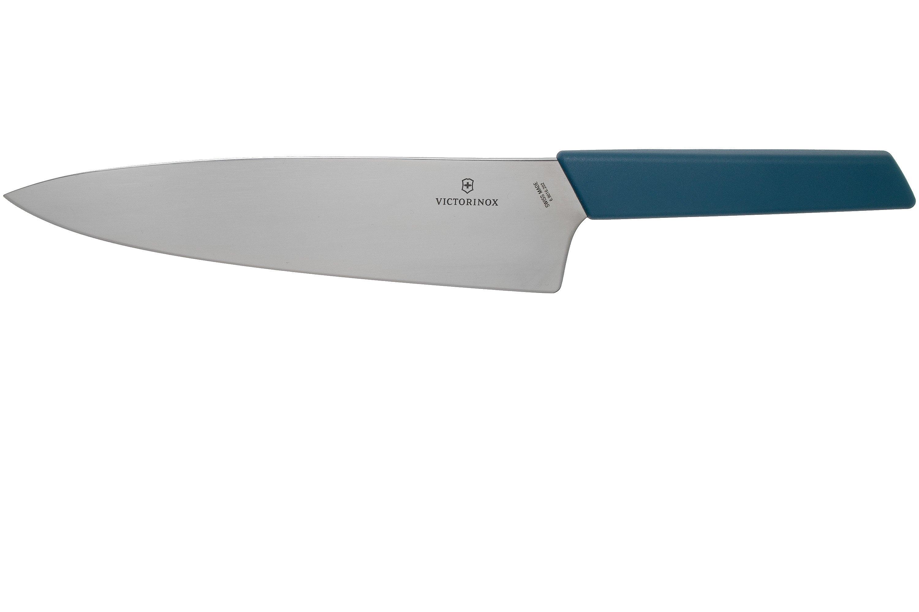Victorinox Swiss Modern koksmes 20 cm, blauw | Voordelig kopen knivesandtools.be