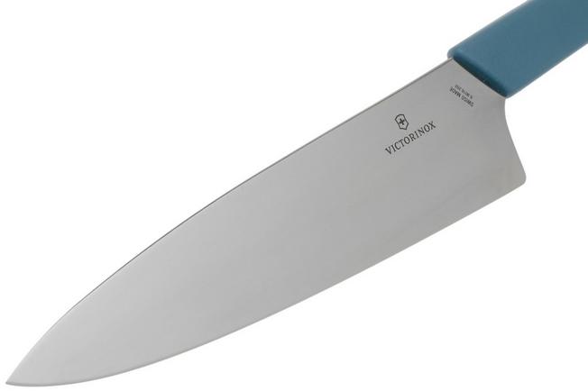 Cuchillo Victorinox Chef 20cm Ergonomico Swiss Modern Suizo. Color Azul