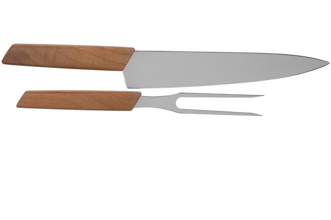 Victorinox Cuchillo para chef Swiss Modern en Madera de nogal