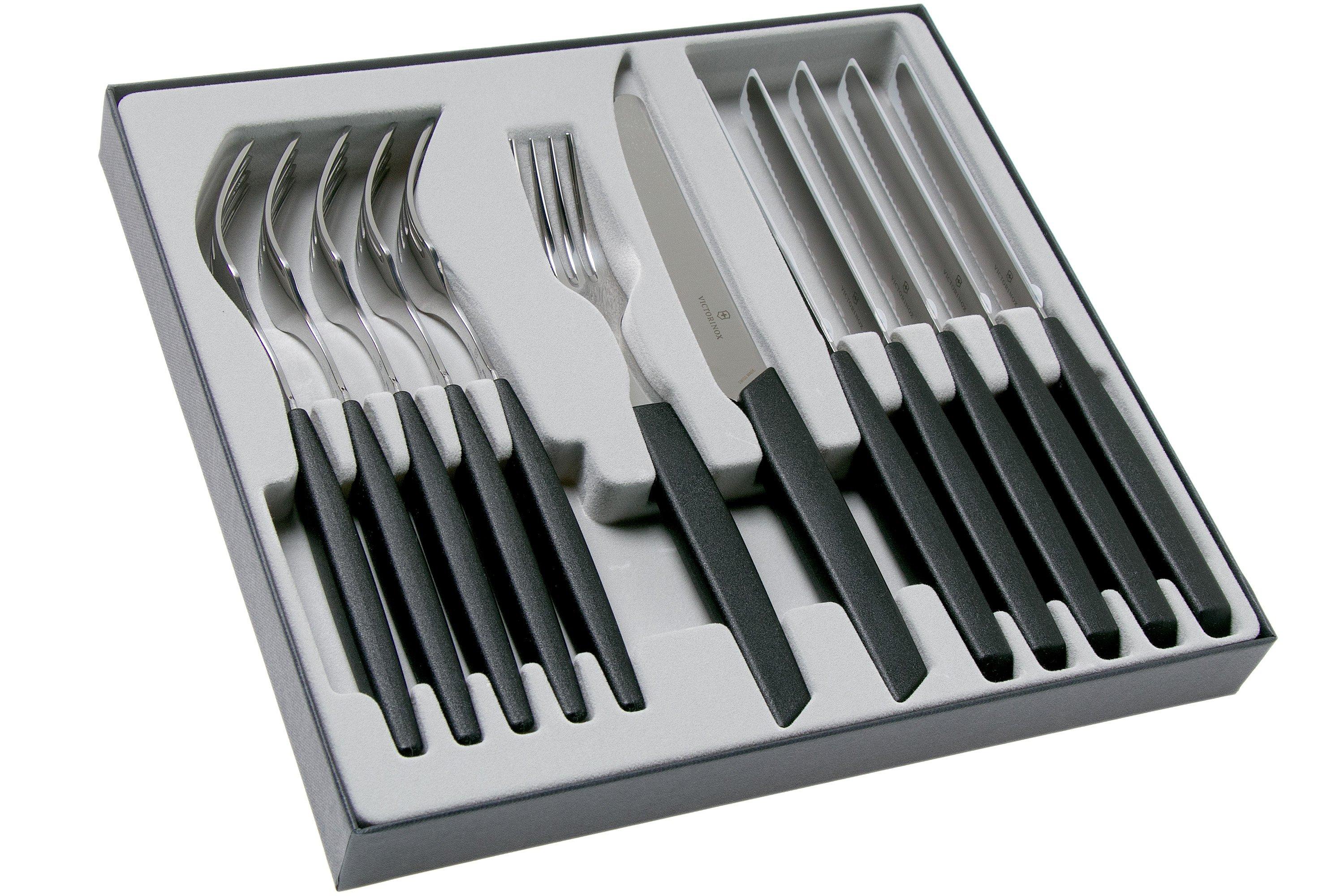 Victorinox Swiss Modern Table Set - Black - 5 in